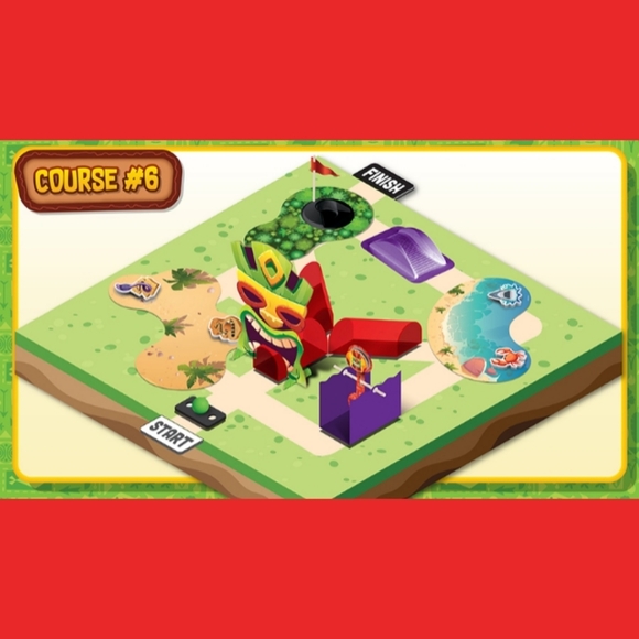NEW ArtSkills Putt 'n' Play Tiki Safari Mini Golf Set Kit Create Your Own Course - Picture 6 of 6